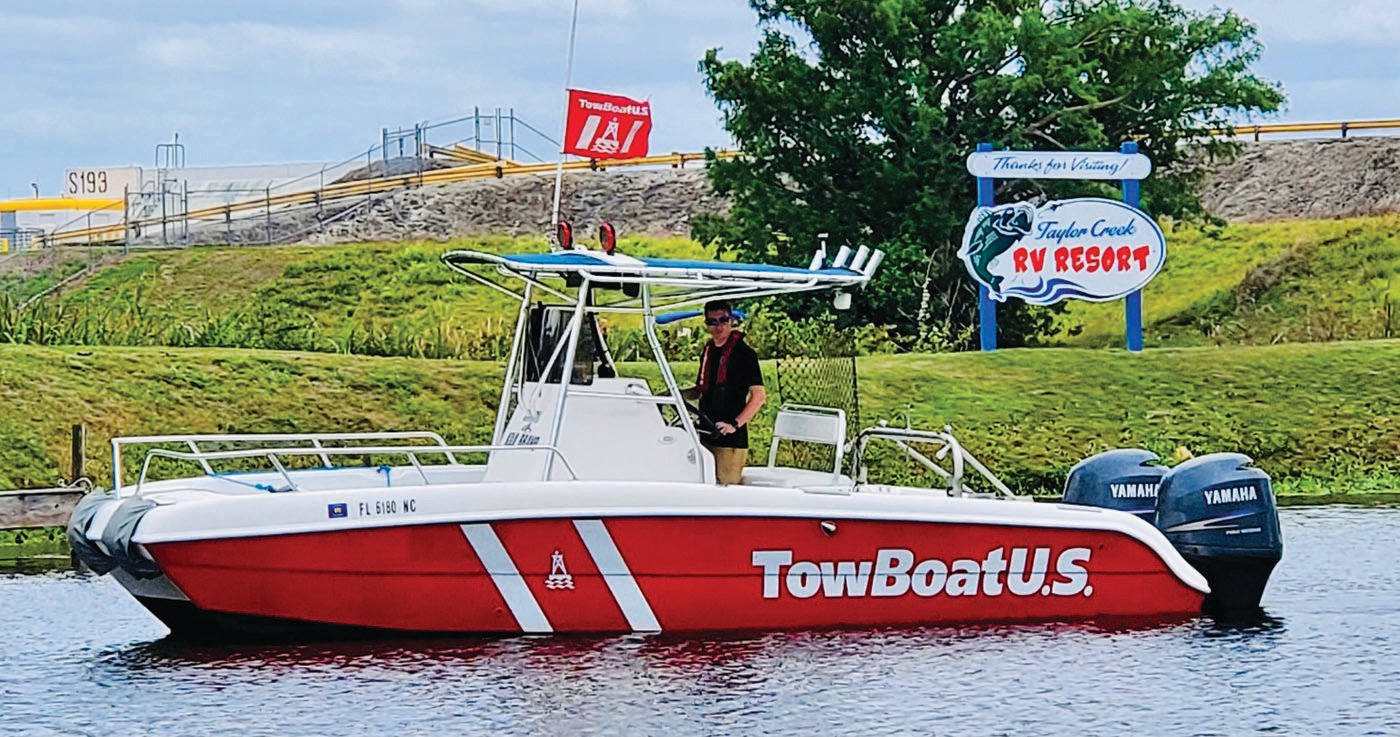 BoatUS offers on-water Unlimited Towing Memberships for Florida boaters and anglers